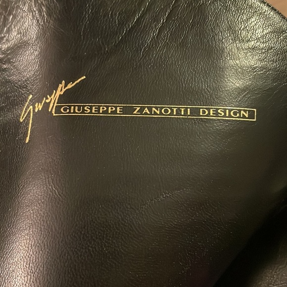 Giuseppe Zanotti burgundy reptile embossed boots size - 36 - Picture 7 of 8